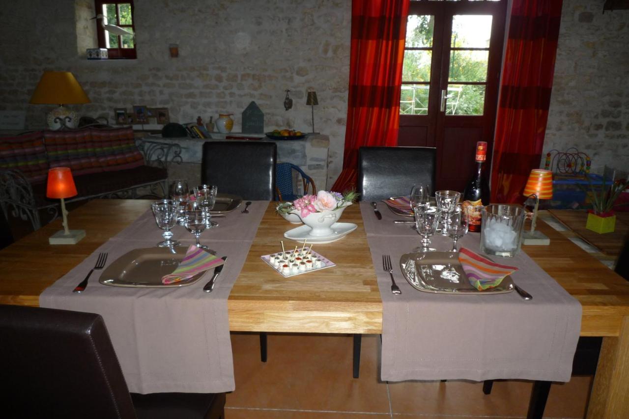 Le Logis De La Poupeliere Bed and Breakfast Vouhé Exteriör bild