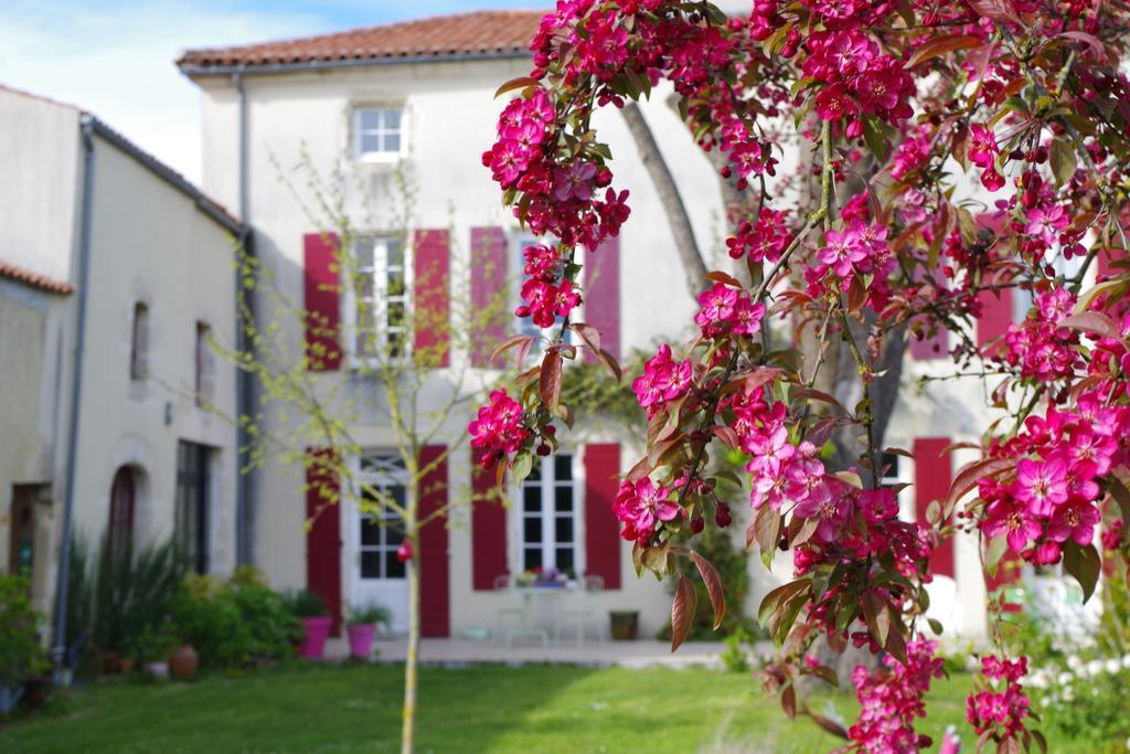 Le Logis De La Poupeliere Bed and Breakfast Vouhé Exteriör bild